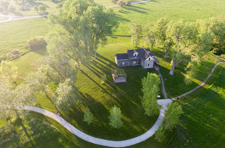 Chief Plenty Coups State Park, Montana, USA